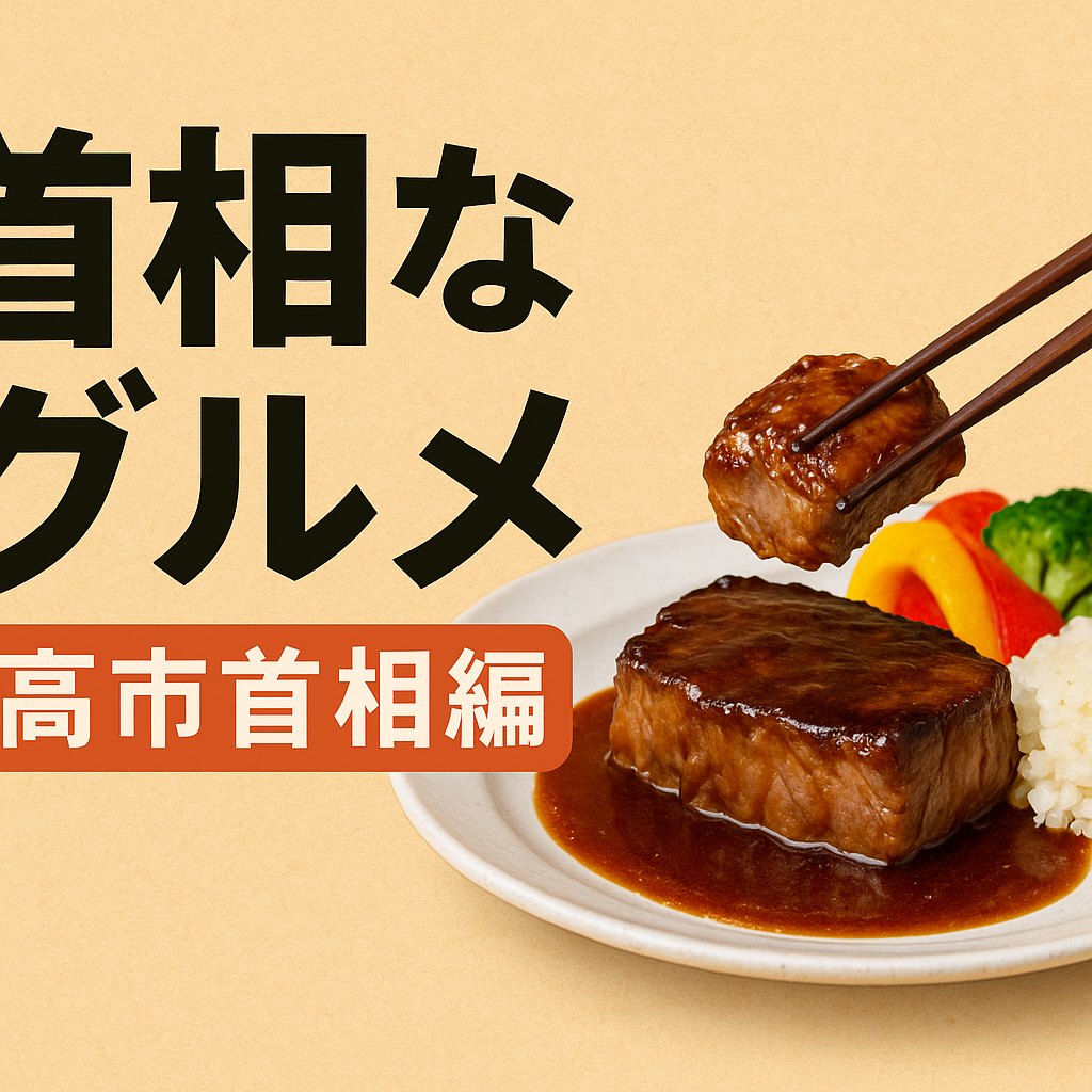首相なグルメ〜高市首相編〜
